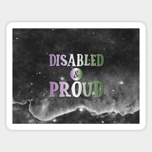 Disabled and Proud: Genderqueer Magnet